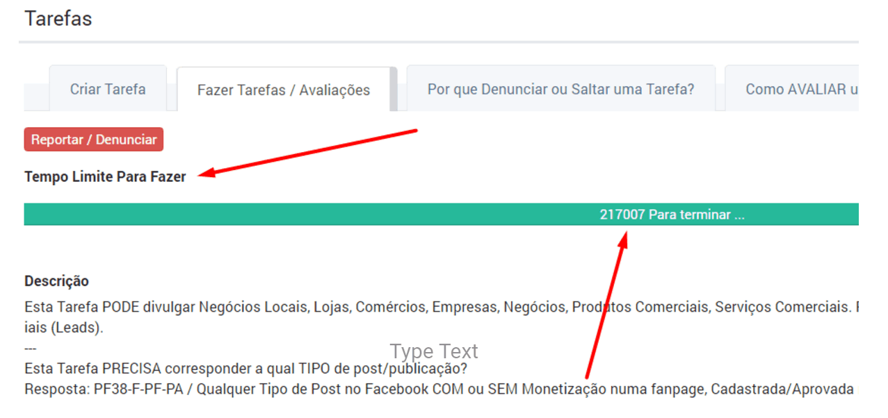Tarefas atrasadas